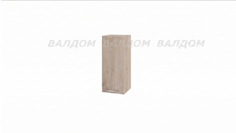 Горен шкаф 30 см., МДФ сонома